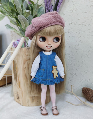 taobao agent BLYTHE Water Specialty Special offer OB24AZONE denim skirt white shirt suite