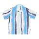EMPTY REFERENCE American Retro Original Art Striped Short Sleeve Shirt Loose Shirt
