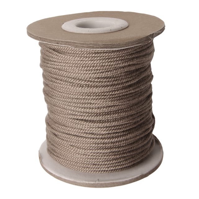 Large roll solid color hand-rubbing cotton thread tassel rope cultural beaded rope star moon king phoenix eye fragrance seeds without elastic line