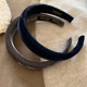 The new color series is super high-end! Higher quality velvet headband imported from South Korea, headband fever, the same style to raise the top of the head