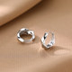 999 sterling silver Mobius earrings niche new 2025 hot women's high-end earrings earrings