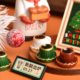 Bubble Cute Accessories Coffee Cup Simulation Food Play Doll House Miniature Resin Accessories Handmade Ornaments Toys