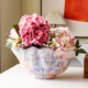 New Chinese style flower-glazed ceramic flower pots, Phalaenopsis, Cymbidium orchids, special-shaped flower vessels, Wabi-sabi style, Song Dynasty aesthetics, Zen home furnishings
