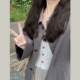 Korean style small mid-length trench coat for women 2025 early spring new high-end British style jacket top