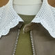 Lace lace lapel jacket for women European products authentic 2025 spring new design niche trendy brand jacket top