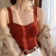 Developer warm vest for women with chest pad integrated suspender plus velvet inner 2025 autumn and winter new thick base top