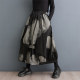 
Discount Spring new style literary loose slim tie-dye printing irregular personality fashionable versatile skirt foreign trade