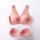 Only M women's M bra without steel ring bra double cup shoulder straps gathered sports tower buckle large size bra
