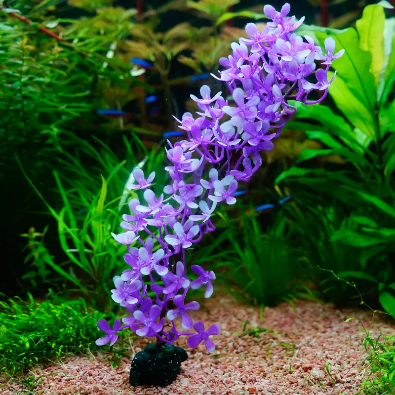 鱼缸造景水草水族箱水草仿真水草塑料植物假花沉底式