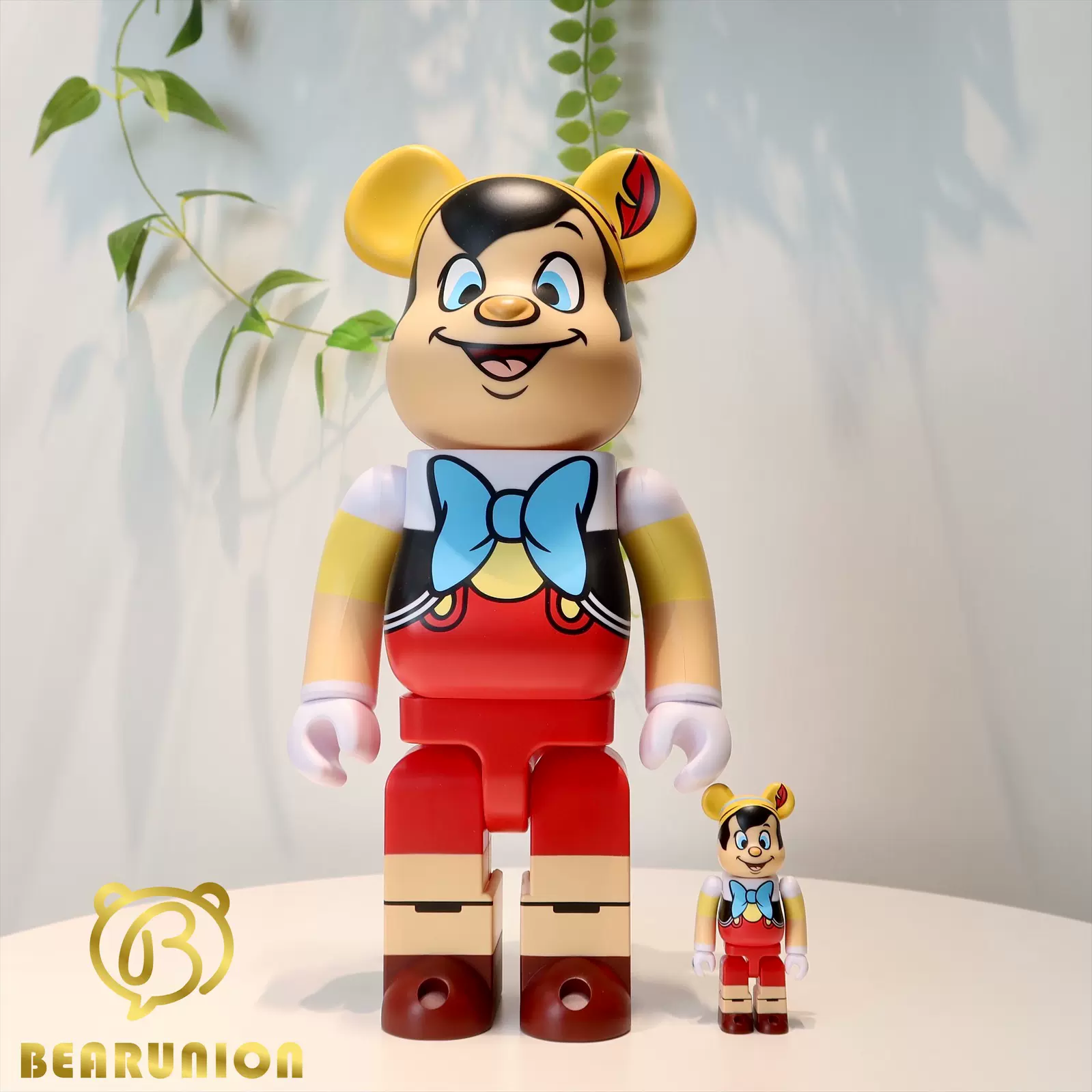 Bearbrick 400% 100% 木偶匹諾Pinocchio BE@RBRICK 日本