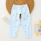Baby autumn pants pure cotton spring new babies open crotch pants autumn and winter single -piece pajamas pants pants pants and children leggings
