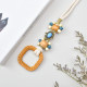 Young retro linen braided cotton rope belt women's decorative dress shell accessories knotted ethnic style waist chain