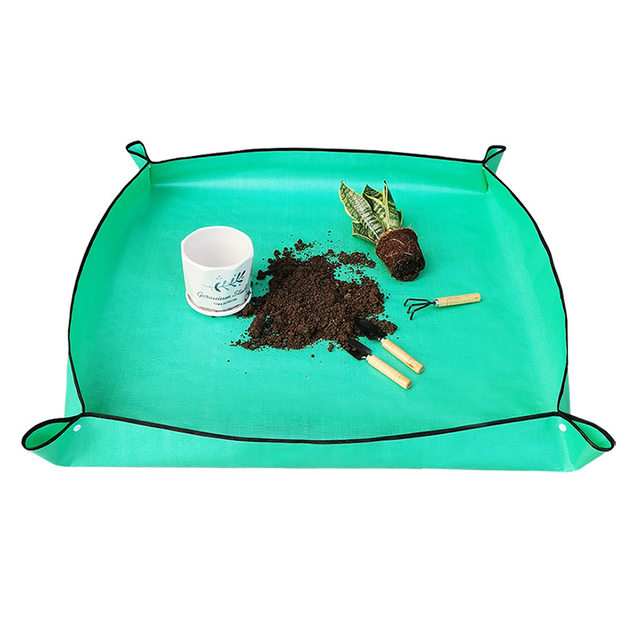 Gardening floor mats, soil mats, succulent tools, plant repots, soil mats, waterproof home balcony gardening mats