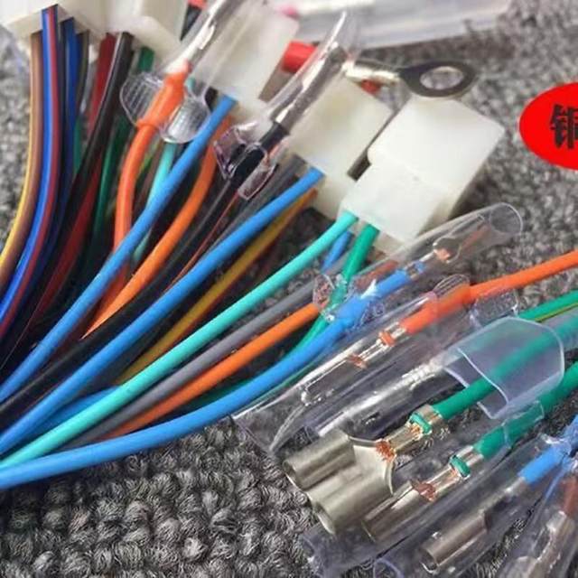 Motorcycle cable CG125 five-speed line ZJ125 Zhujiang 125 large line full vehicle line assembly line accessories