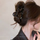 Autumn temperament ~ Niche design grabber clip for women 2025 new shark clip high-end hair clip large hair accessory