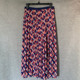 European and American Fashion 2023 Spring and Autumn British plaid print retro commuter chiffon long pleated skirt skirt skirt