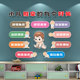 
Pediatric massage promotional posters wall stickers hanging paintings mother and baby room children's traditional Chinese medicine hospital health center cultural background wall decoration