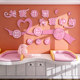 
Confinement center wall decoration postpartum repair promotion hospital cultural wall hangings mother and baby room layout background stickers