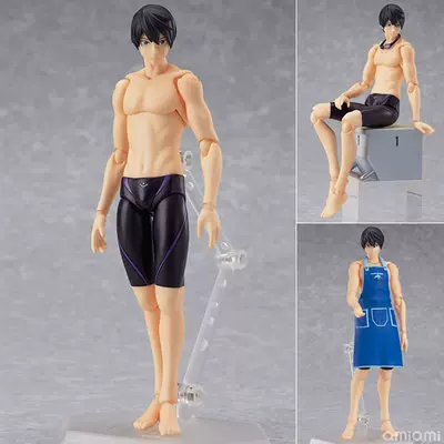 传城动漫figma Sp052 七濑遥free男子游泳部水泳部手办现货