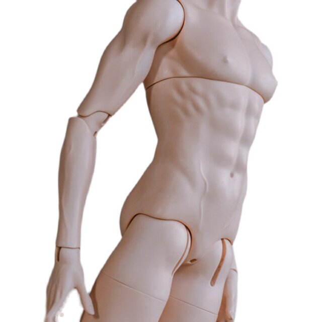 DF-A genuine BJD doll body SD male doll body 75CM big strong uncle muscular body color matching and wearable neck