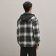 HLA/Heilan House casual style sub-jacket 25 autumn and winter new lapel removable hood warm thick coat men's clothing