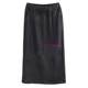 New autumn spring and autumn sports and casual skirt with back slit medium-length straight hip-pack drawstring pocket skirt
