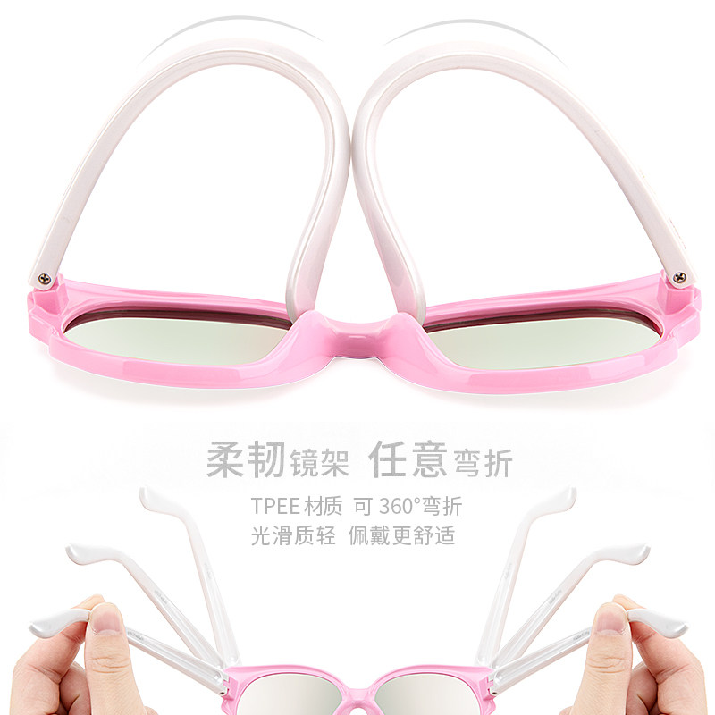 ハローキティ ガールズ サングラス - 偏光 UV 保護 - KT02A3903 C1