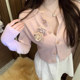 French style camellia brooch women's high-end corsage light luxury fashion temperament sweater pin accessories