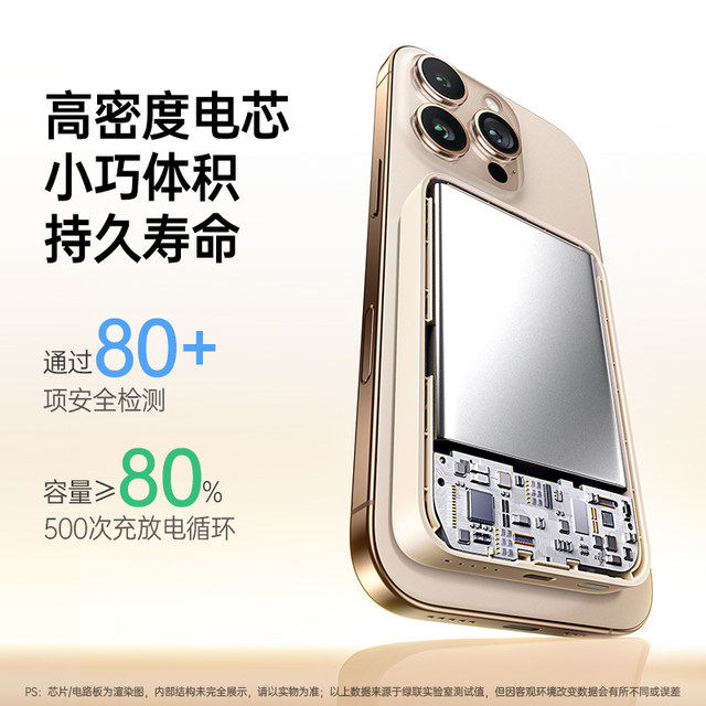 GreenLian 2025 new magnetic wireless power bank 17 suitable for Apple's dedicated fast charging 16 portable mobile power label authentic official flagship store