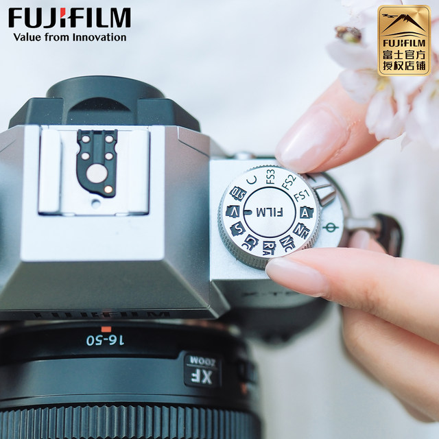 Ready in stock Fuji X-T50 retro mirrorless digital 4k HD mirrorless vlog camera XT50 xt50