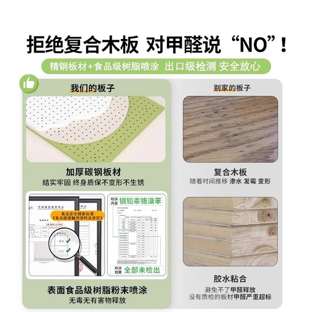 Aluminum alloy black perforated board customized punch-free styling wall thickened storage rack metal magnetic stainless steel wall