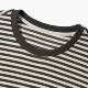 Aijutu classic striped sweatshirt for women in spring 2025 new loose and comfortable long-sleeved knitted sweater

