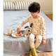 Yiyi Mom Boy Wool Rack Home Clothing Children's Autumn Baby Class A Boneless Girl Print Pajama Set