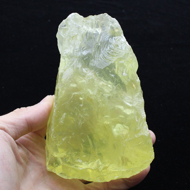 Ruhongyiwuyitu natural citrine rough stone large ore wool paperweight yellow stone gemstone ornaments