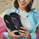 Luradi thick-soled flip-flops women's wedge summer non-slip mid-heel outer wear flip-flops seaside simple beach shoes