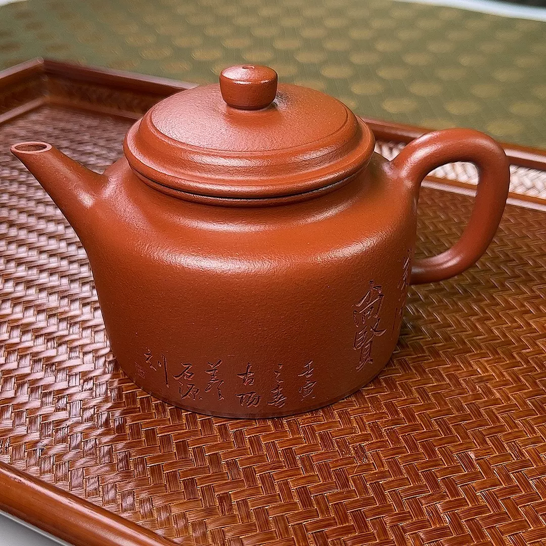 宜興紫砂茶壷（底款「施小馬製」） - 工芸品