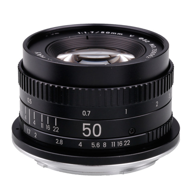 Shenglang V generation 50MM F1.7 full frame manual fixed focus large aperture SLR portrait metal lens