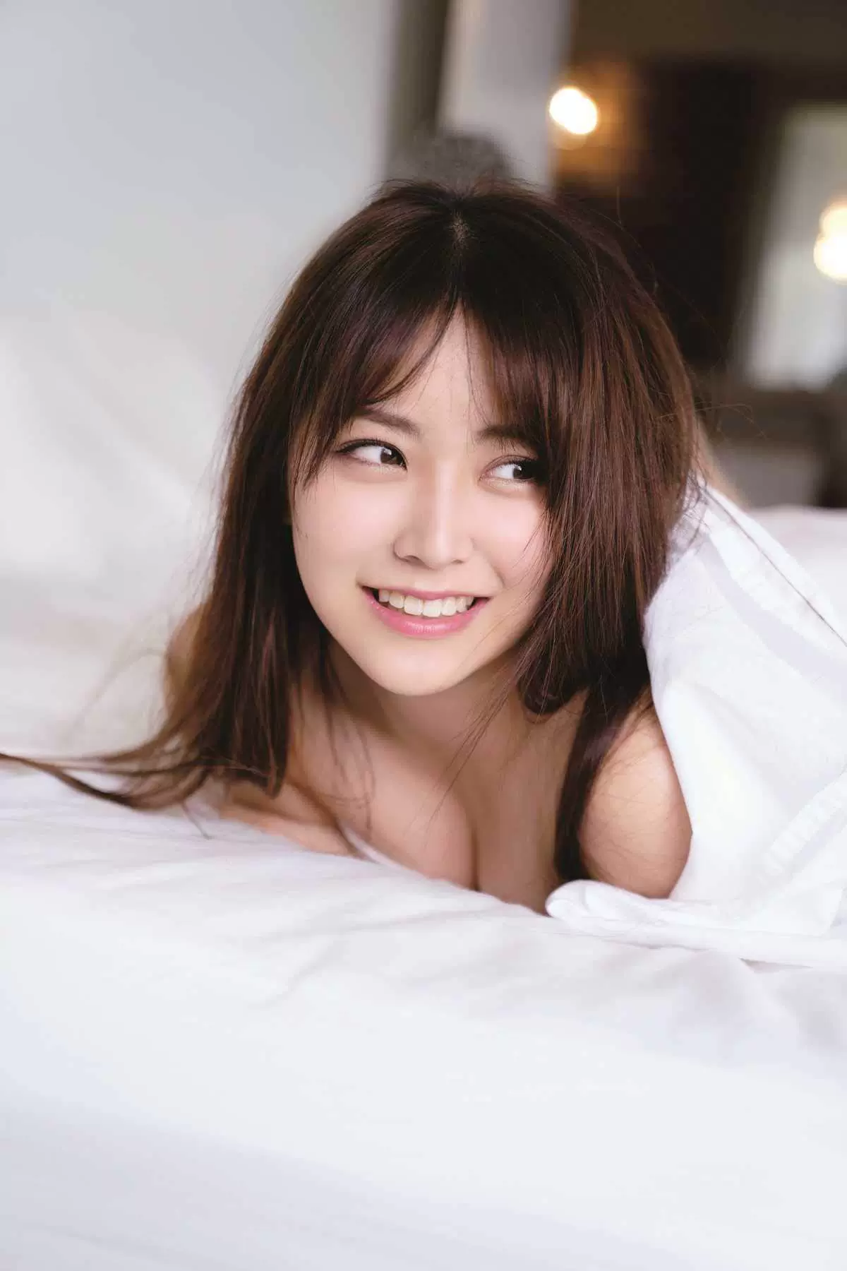 白間美瑠の水着脇みせ、直筆サイン入りチェキ