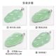 18K gold pendant buckle head jade pendant U-shaped buckle Au750 platinum buckle diy accessories jade Buddha buckle head necklace buckle