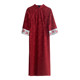Cinnabar New Chinese Style Red Engagement Large Size Fat mm Cheongsam Embroidered Dress Toast Wear Jacquard