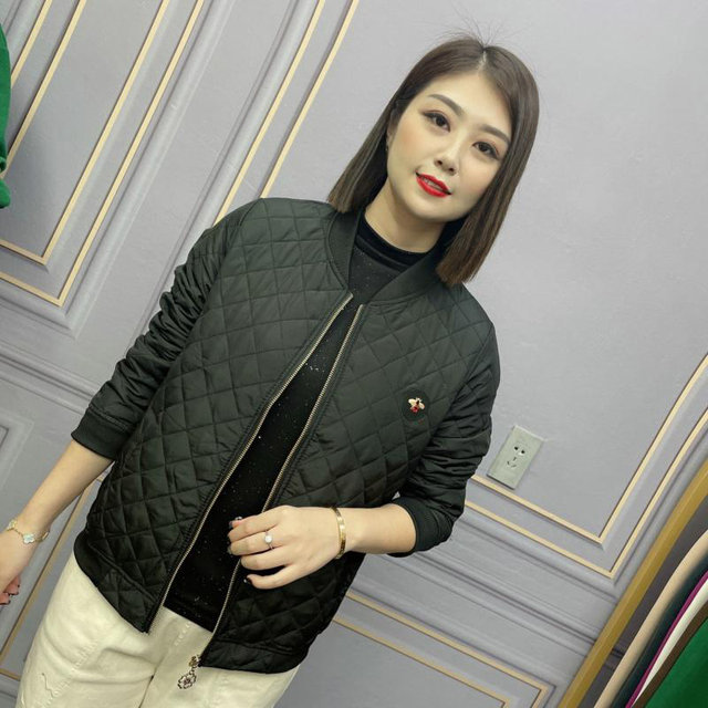 Cotton coat for women in winter coat 2025 new large size fashionable top middle-aged mother autumn and winter clothes thin cotton jacket