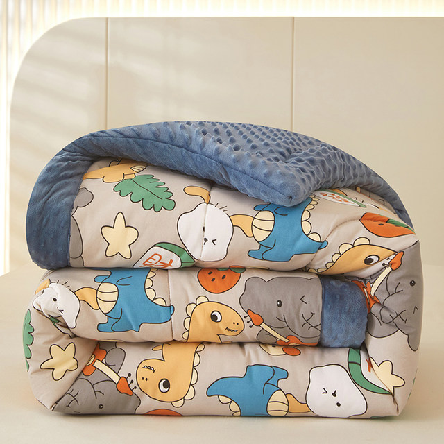 2025 new autumn and winter machine washable comfort Doudou quilts for adults and children's quilts official flagship store air conditioner quilts