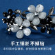 Light luxury retro clip for women's headwear medium-sized fashion spring clip back head hair clip one-line clip hair clip horizontal clip hair clip