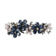 Light luxury retro clip for women's headwear medium-sized fashion spring clip back head hair clip one-line clip hair clip horizontal clip hair clip