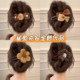 Autumn and winter flower duckbill clip for women 2025 new style large hairpin for the back of the head, high-end one-word clip hairpin headwear