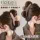 High-end large hair clip for women 2025 new plush shark clip back of the head hair clip disc hair clip headwear