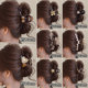 High-end grabber clip for women 2025 new large shark clip back of the head hairpin hairpin hairpin headdress clip