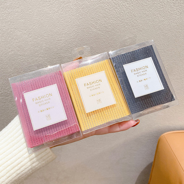 Black side bangs hair clips for women to post on the back of their heads Internet celebrity children's magic hair clips for forehead hair artifact headgear