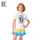 BE Fan De'an 2025 new children's one-piece swimsuit men's and large children's one-piece swimsuit boys swimming and surfing
