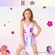 BE Fan De'an 2025 new children's split skirt swimsuit skirt style girls seaside resort hot spring